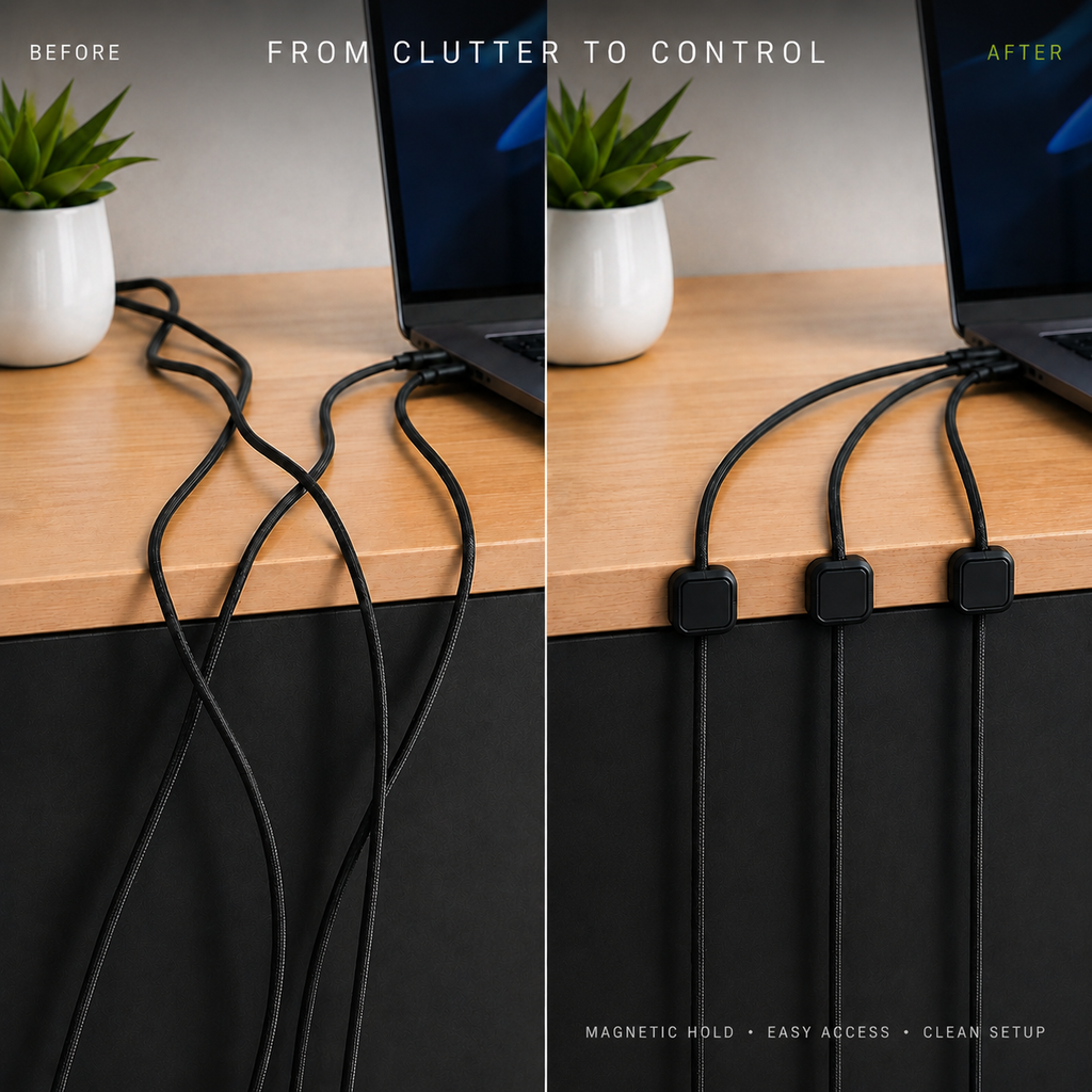 Magnetic Cable Organizer