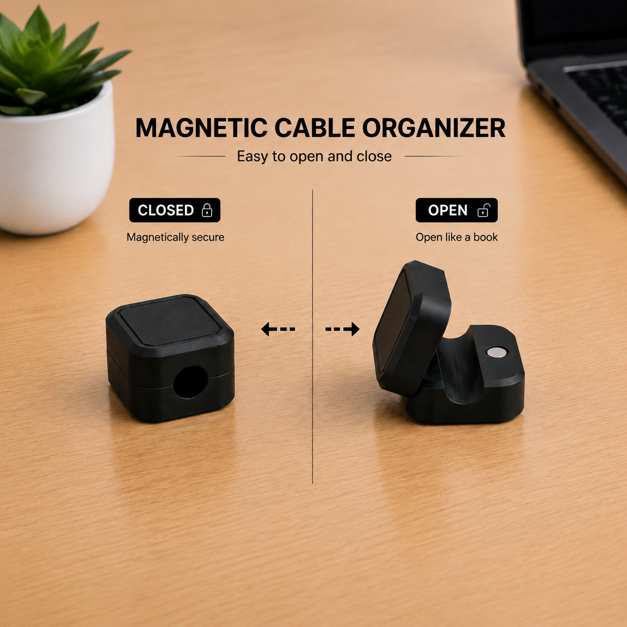 Magnetic Cable Organizer